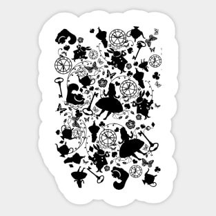 Alice in Wonderland Sticker